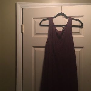 Plum-colored Torrid lace dress size 18